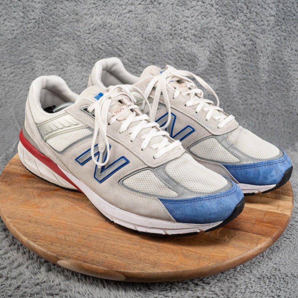 New Balance 990v5 Shoes Mens Size 14 White Blue Running Sneakers M990NB5